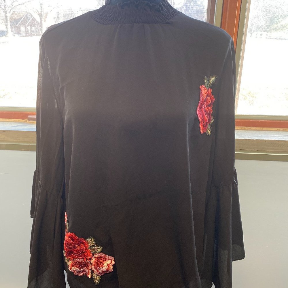 Flowy Flower Blouse